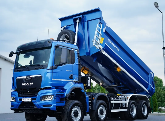 MAN TGS 41.480 / 8X8 / ​​BASCULATOR / BASCULATOR SPATE / KH KIPPER / HARDOX / RICH EQUIPMENT /