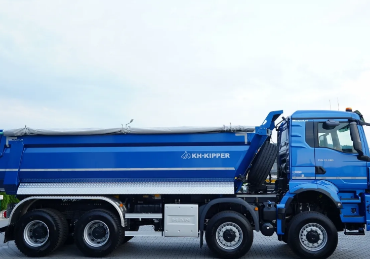 MAN TGS 41.480 / 8X8 / ​​BASCULATOR / BASCULATOR SPATE / KH KIPPER / HARDOX / RICH EQUIPMENT / — foto 5